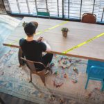 Social distancing TAPE geel/zwart Franstalig - Afbeelding 6
