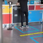 Social distancing TAPE geel/zwart Franstalig - Afbeelding 5
