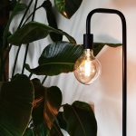 Lamphouder U-line vloermodel ZWART - Afbeelding 2