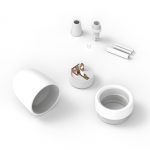 Fitting keramiek wit E27 - Afbeelding 2
