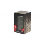 Fitting aluminium 3 ringen model mat brons E27 - Afbeelding 3