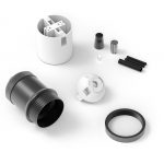 Fitting aluminium model M-003 mat zwart E27 - Afbeelding 2