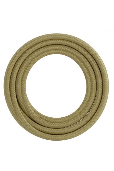 Textiel omwikkelde kabel 1,5 meter goud